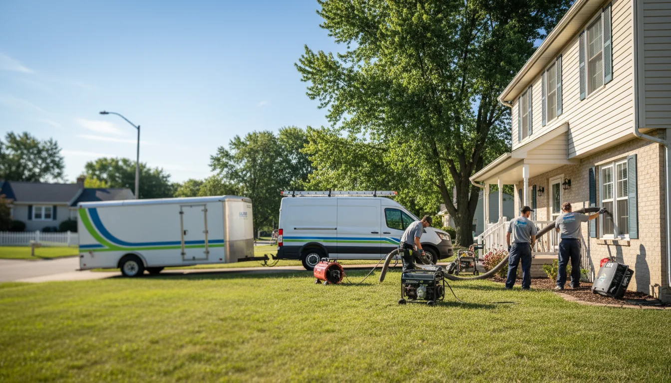 Flooded Basement Restoration And Cleanup With Repair in Valley Center, KS near me